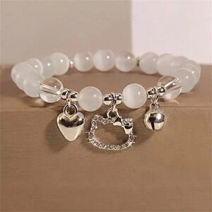 Cat Bell Handmade Bracelet